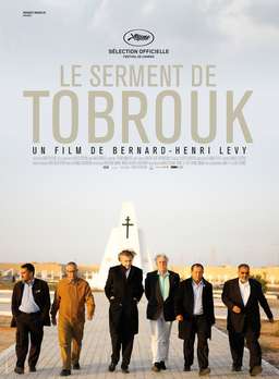 Affiche du Serment de Tobrouk, le film de BHL